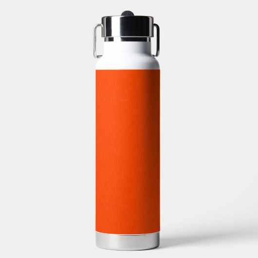 Bouteille D'eau Fond orange texturé calme et simple (Salle de sport)