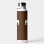 Bouteille D'eau Foot Lacing Thor Cuivre Vacuum Isolé (Plage)