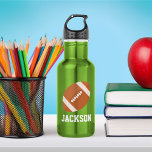 Bouteille D'eau Football Custom Kids<br><div class="desc">Conception personnalisée pour vos petits athlètes et amateurs de sport.</div>
