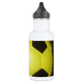 Bouteille D'eau Football jaune et noir. (Droite)