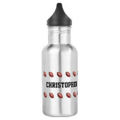 Bouteille D'eau Football, Nom Personnalisé,  (Gauche)