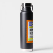 Bouteille D'eau Force de prescription drôle (Avant)