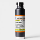 Bouteille D'eau Force de prescription drôle (Gauche)