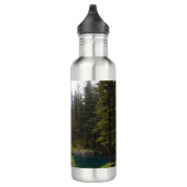 Bouteille D'eau Forêt alpine pittoresque et lac (Droite)
