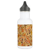 Bouteille D'eau Forêt automnale sur ocre (Gauche)