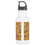 Bouteille D'eau Forêt automnale sur ocre (Dos)