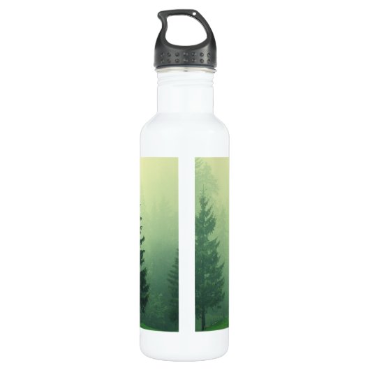 Bouteille D'eau Forêt de pins (Dos)