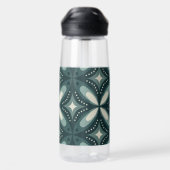 Bouteille D'eau formes vertes rétro (Arrière)