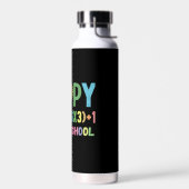 Bouteille D'eau Formule Mathématique 100 Jours D'école Drôle Prof (Gauche)