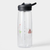 Bouteille d'eau Formules de l'amour (Gauche)