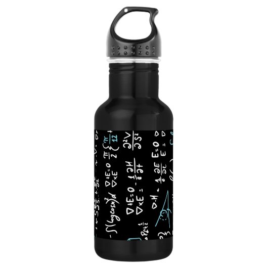 Bouteille D'eau Formules mathématiques mathématiques physique prof (Devant)