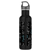 Bouteille D'eau Formules mathématiques mathématiques physique prof (Dos)