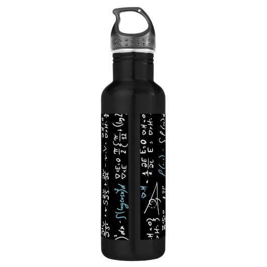 Bouteille D'eau Formules mathématiques mathématiques physique prof (Dos)