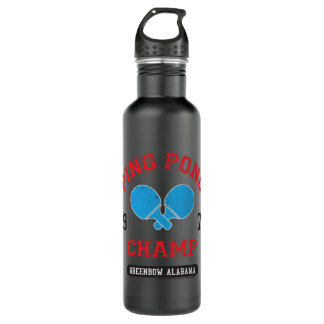 Bouteille D'eau Forrest Gump Ping Pong Champ Greenbow Alabama 1972
