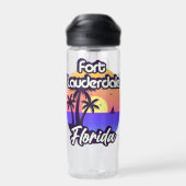 Bouteille D'eau Fort Lauderdale Floride (Arrière)