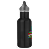Bouteille D'eau Forte femme Word Cloud (Gauche)