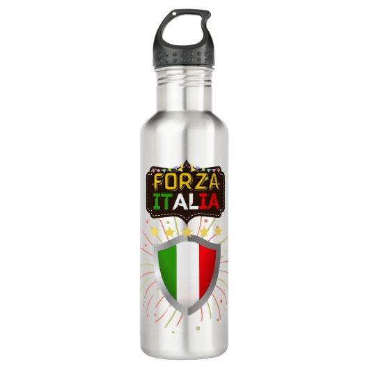 Bouteille D'eau Forza Italia (Devant)