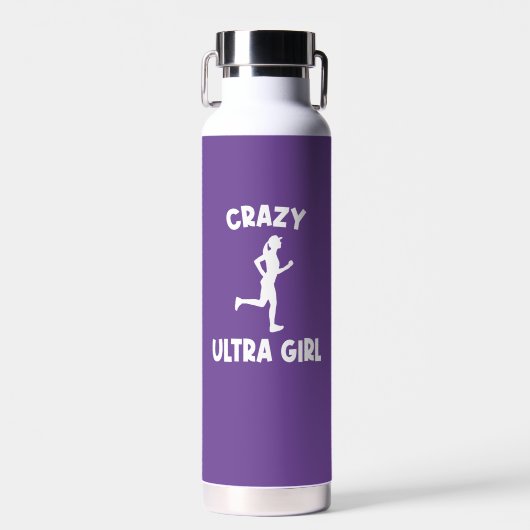 Bouteille D'eau Fou Ultra Running Girl (Avant)