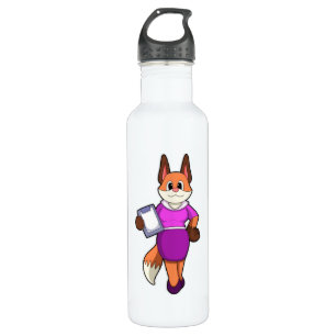 Bouteille D'eau Fox comme secrétaire avec jupe