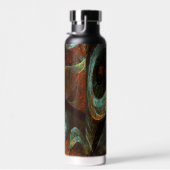 Bouteille D'eau Fractionner l'art Abstrait (Plage)