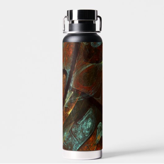 Bouteille D'eau Fractionner l'art Abstrait (Arrière)