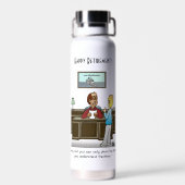 Bouteille D'eau Fractions blanches (Arrière)