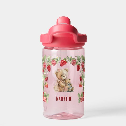 Bouteille D'eau Fraise et ours (Salle de sport)