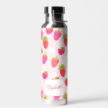 Fraises Personnalisées Rose Tendres Cottagecore