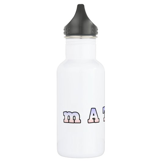 Bouteille D'eau France HAKUNA MATATA BLEU BLANC ROUGE UNITÉ COULEU (Gauche)