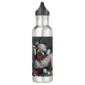 Bouteille D'eau Frédéric Bazille - Jeune femme aux pivoines (Gauche)