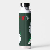 Bouteille d'eau Free Palestine - Activiste Stainle (Gauche)