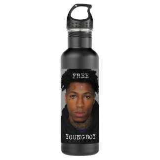 Bouteille D'eau Free Youngboy NBA Youngboy Jamais Broché À Nouveau