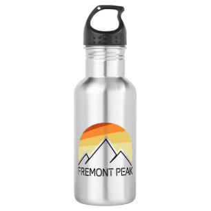 Bouteille D'eau Fremont Peak Wyoming Retro
