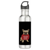 Bouteille D'eau French Bulldog Christmas gifts and christmas sweat (Devant)