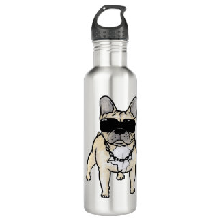 Bouteille D'eau Frenchie - Mauvais à l'os