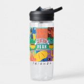 Bouteille D'eau FRIENDS™ | Central Perk Graphique Vibrant (Gauche)