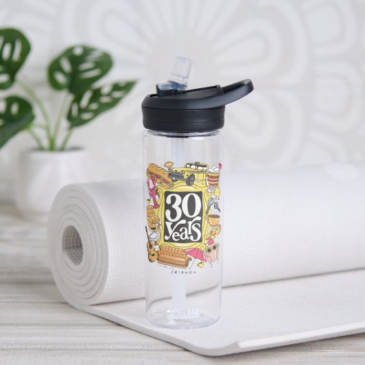 Bouteille D'eau FRIENDS™ | Graphisme 30 ans (Yoga)