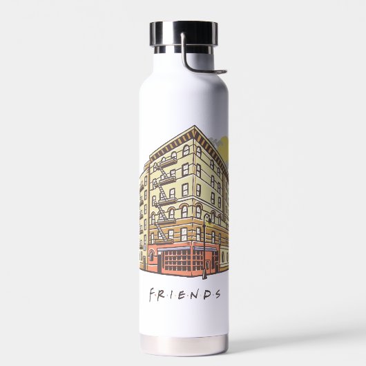 Bouteille D'eau FRIENDS™ | L'immeuble de l'appartement de Monica (Gauche)