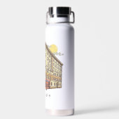 Bouteille D'eau FRIENDS™ | L'immeuble de l'appartement de Monica (Arrière)