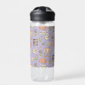 Bouteille D'eau FRIENDS™ | Motif d'icône violette (Extérieur)