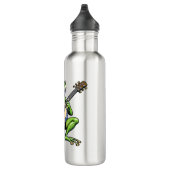 Bouteille D'eau Frog drôle Jouer de la guitare (Droite)