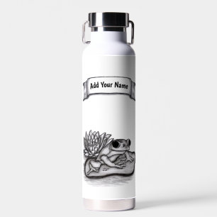 Bouteille D'eau Froggy, Ajoutez Votre Nom