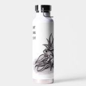 Bouteille D'eau Froggy, Modifier votre texte (Gauche)