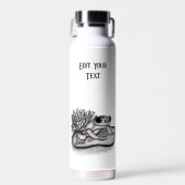 Bouteille D'eau Froggy, Modifier votre texte (Avant)