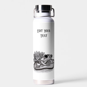 Bouteille D'eau Froggy, Modifier votre texte