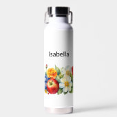 Bouteille D'eau Fruits et fleurs de la nature Pomme Marigold (Avant)