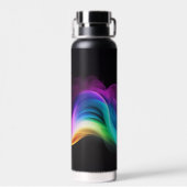 Bouteille D'eau Fumée abstraite (Arrière)