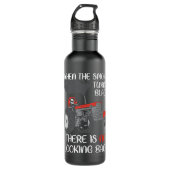 Bouteille D'eau Fumée Turns Tracteur noir Pulling Power Tractorpul (Devant)