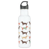 Bouteille D'eau Fun Dachshund Dog Motif (Devant)