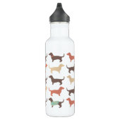 Bouteille D'eau Fun Dachshund Dog Motif (Droite)